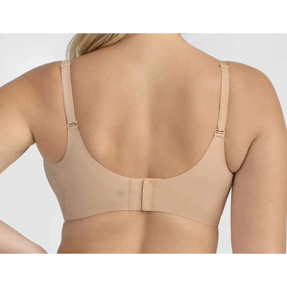 Honeylove CrossOver Bra‎ Sand / Beige Size XL Wireless